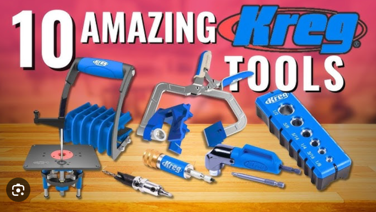 KREG USA: pocket-hole jigs, zaaggeleiders & montagejigs