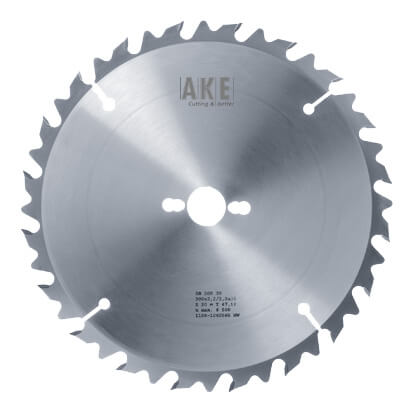 Zaagblad Ø 450 mm, asgat 30 mm, B=4,40 mm, Z=20 Vlaktand SDB, HW