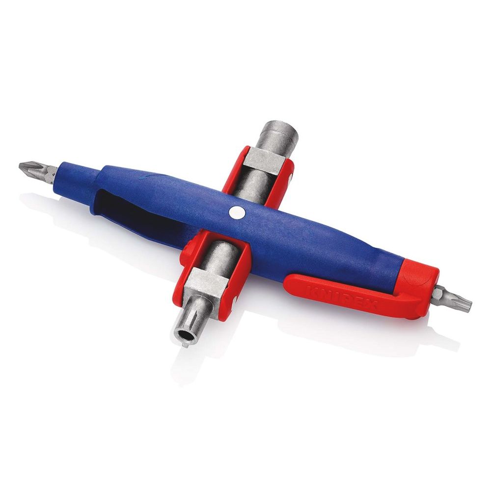KNIPEX 00 11 07 Stiftschakelkastsleutel voor alle standaard schakelkasten en afsluitsystemen 145 mm-4