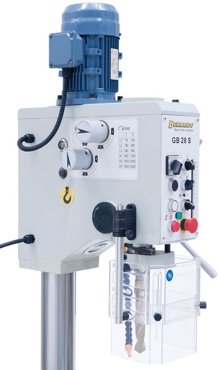 Bernardo Tafelboormachine GB 28 S met koelpomp - afbeelding 4