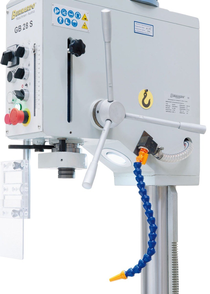Bernardo Tafelboormachine GB 28 S met koelpomp - afbeelding 6