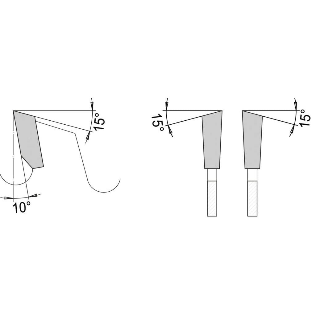 Zaagblad t.b.v. thermoplast Ø 200 mm, asgat 30 mm, B=1,50 mm, Z=60 Wisseltand, HW