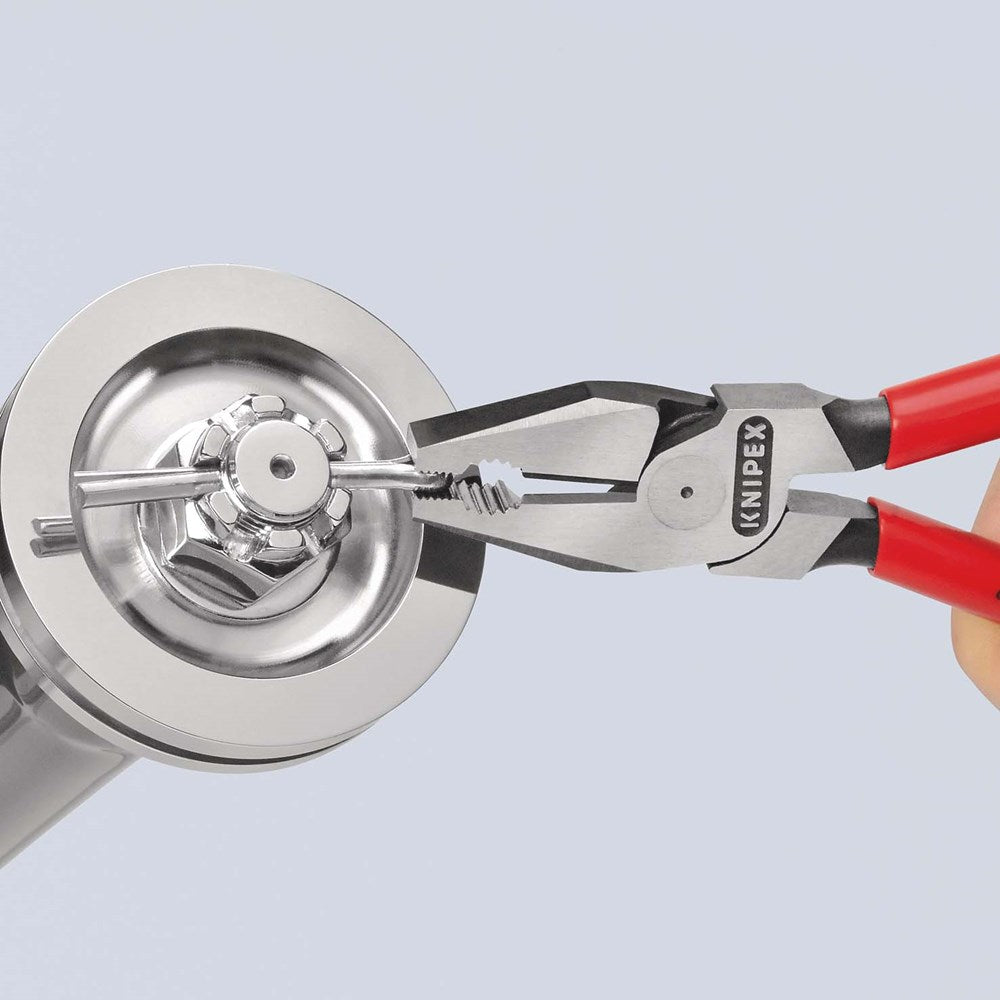 KNIPEX 02 01 200 Kracht-Kombitang met kunststof bekleed zwart geatramenteerd 200 mm-6