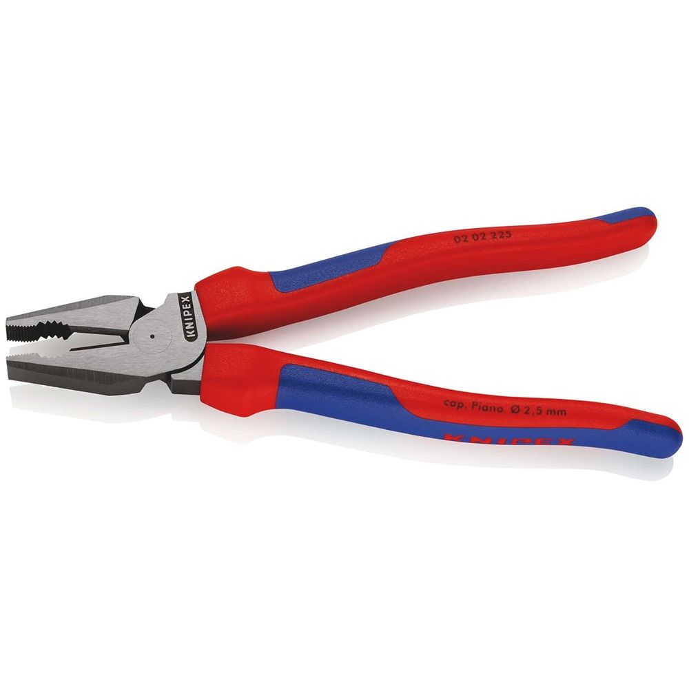 KNIPEX 02 02 225 Kracht-Kombitang met meer-componentengrepen zwart geatramenteerd 225 mm-2