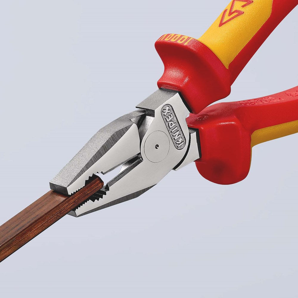KNIPEX 02 06 180 Kracht-Kombitang geïsoleerd met meer-componentengrepen, VDE-getest verchroomd 180 m-7