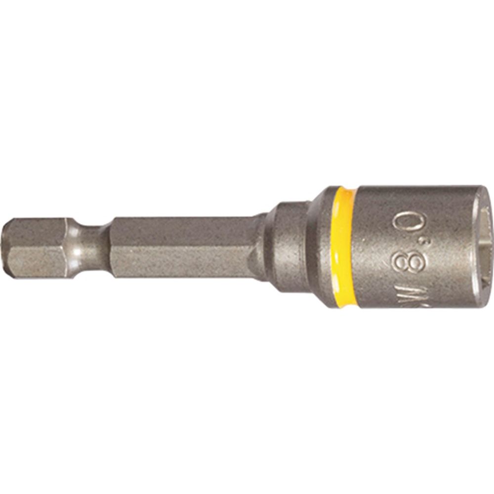 1/4" dopsleutel 6mm met veermagneet-0