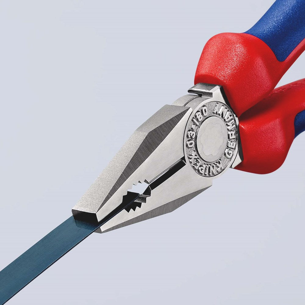KNIPEX 03 05 180 Kombitang met meer-componentengrepen verchroomd 180 mm-6
