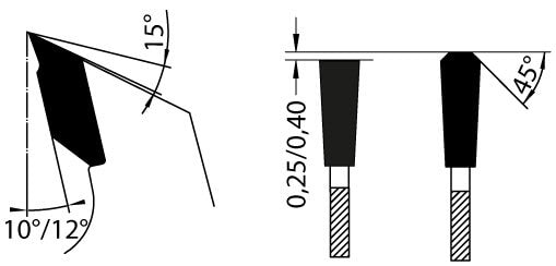 Zaagblad 450x3,8/3,0 Z=36 TF-H Pos., HW - Asgat: 30 mm
