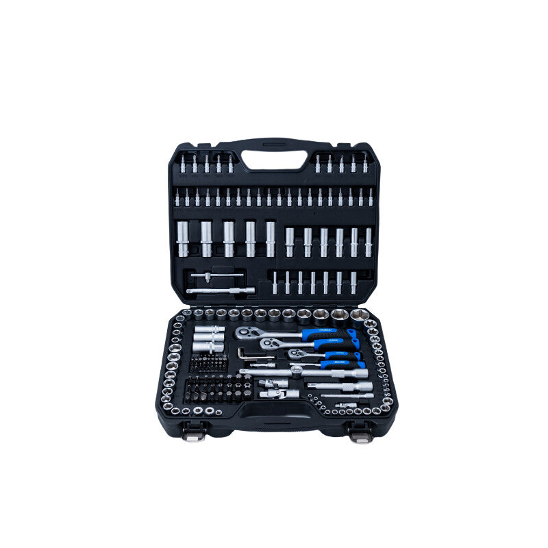 1/4" +3/8" +1/2" Doppenset, 188dlg