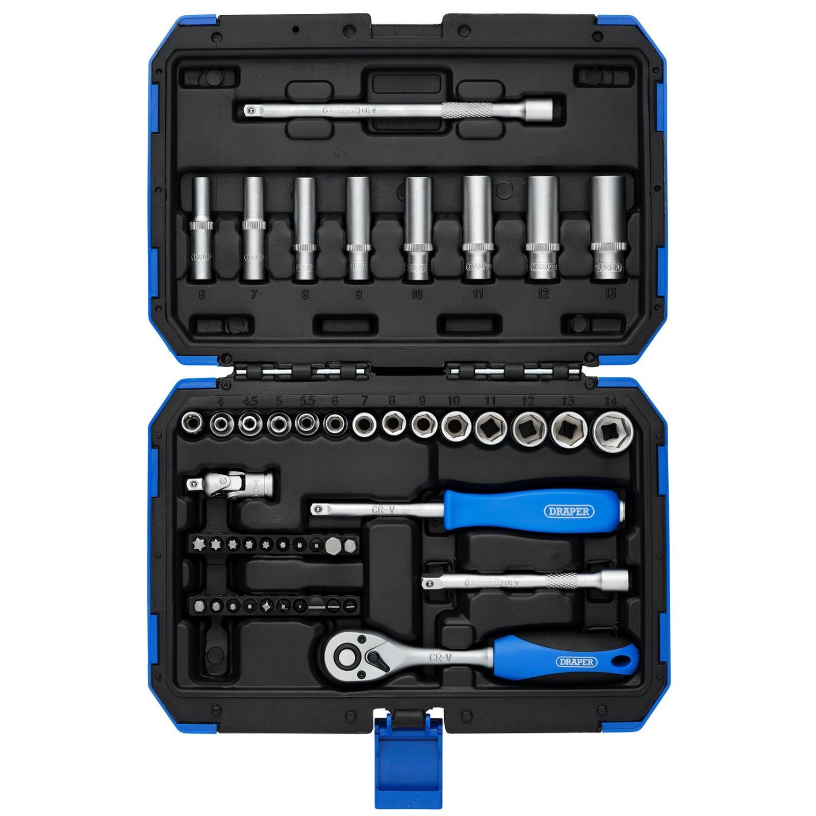 1/4" Doppenset, 47dlg