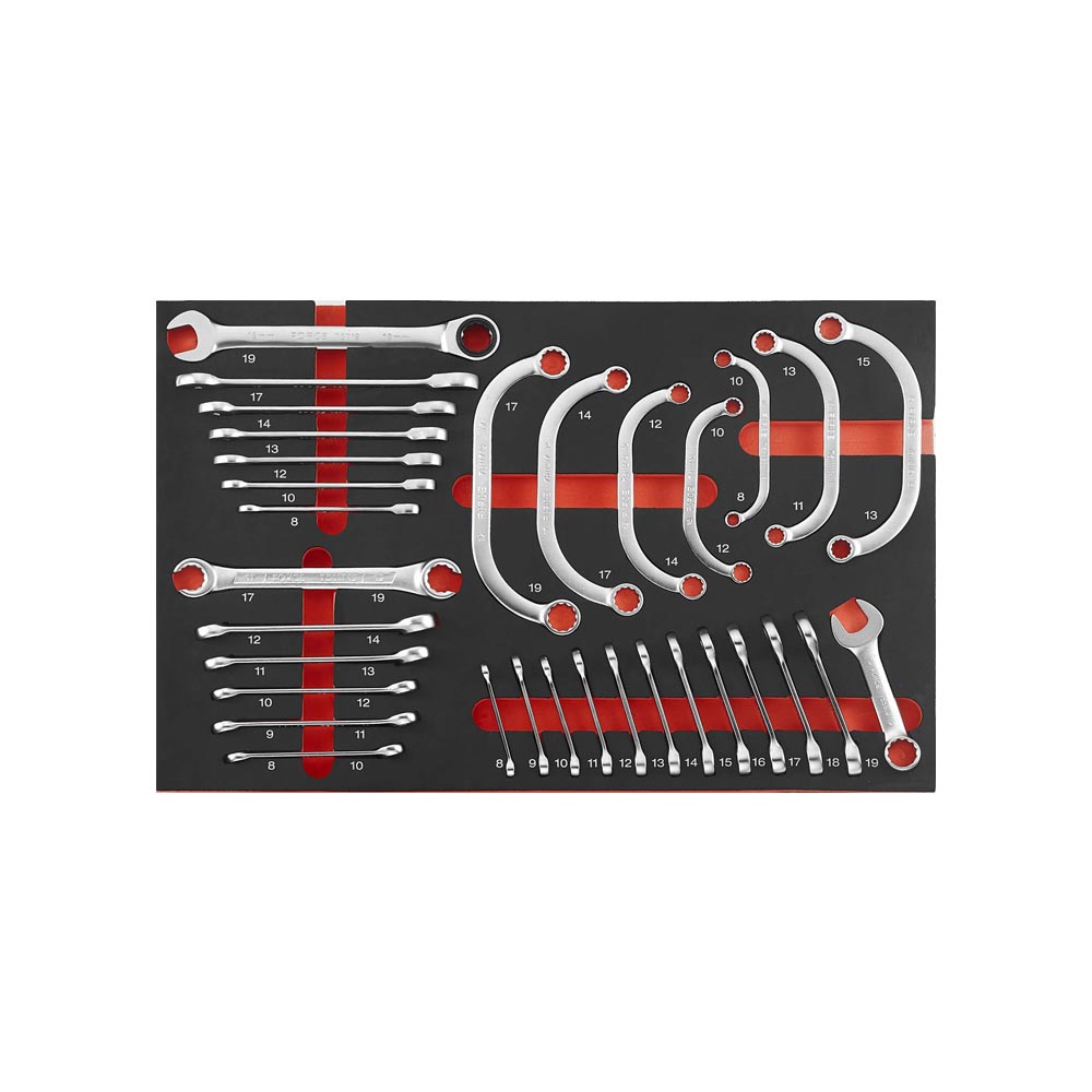 Titanium Gereedschapswagen met 8 lades en gereedschap van 415 stuks (EVA)