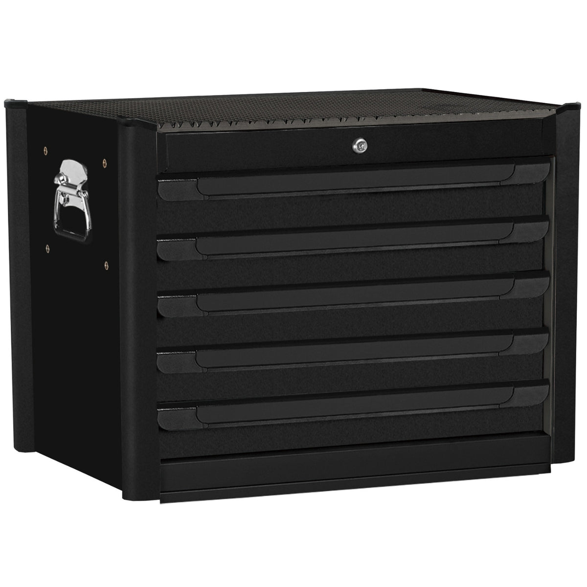 Practical Black Edition gereedschapskist met 5 lades