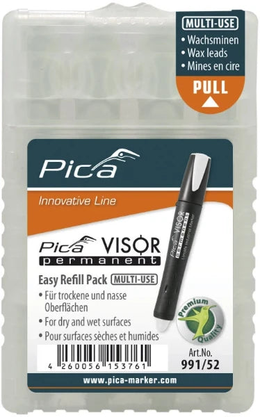 Pica VISOR 991/52 Navulling wit
