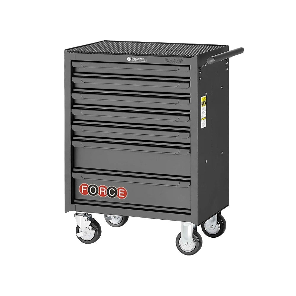 Black edition Gereedschapswagen 7 lades en 180 stuks gereedschap.-0