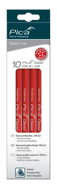 Pica Classic 540/24 Timmermanspotlood 2H 24 cm (10 stuks)