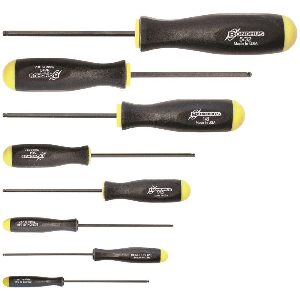 Schroevendraaierset inbus 0.05-5/32"-0