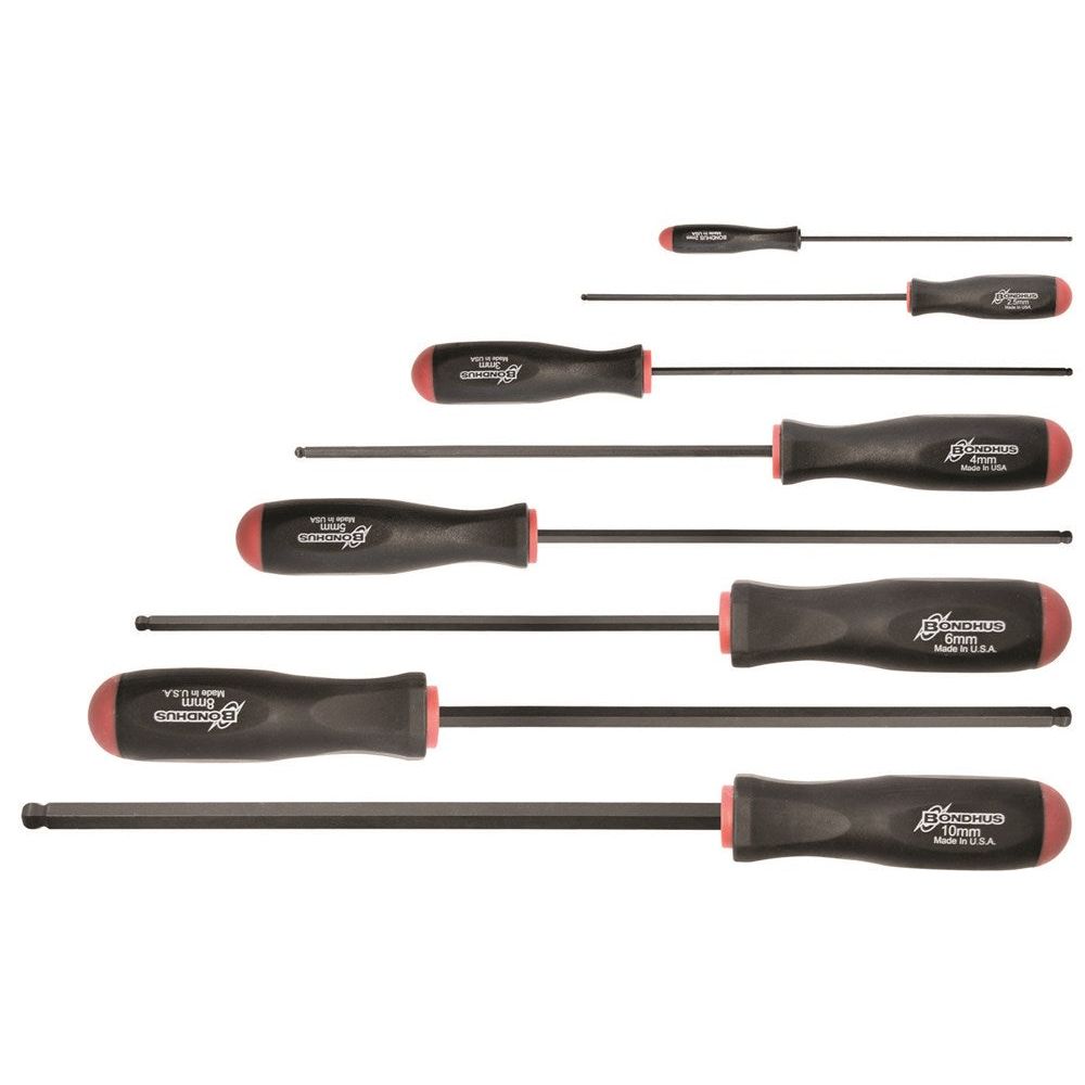 Schroevendraaierset inbus 2.0-10.0mm-0