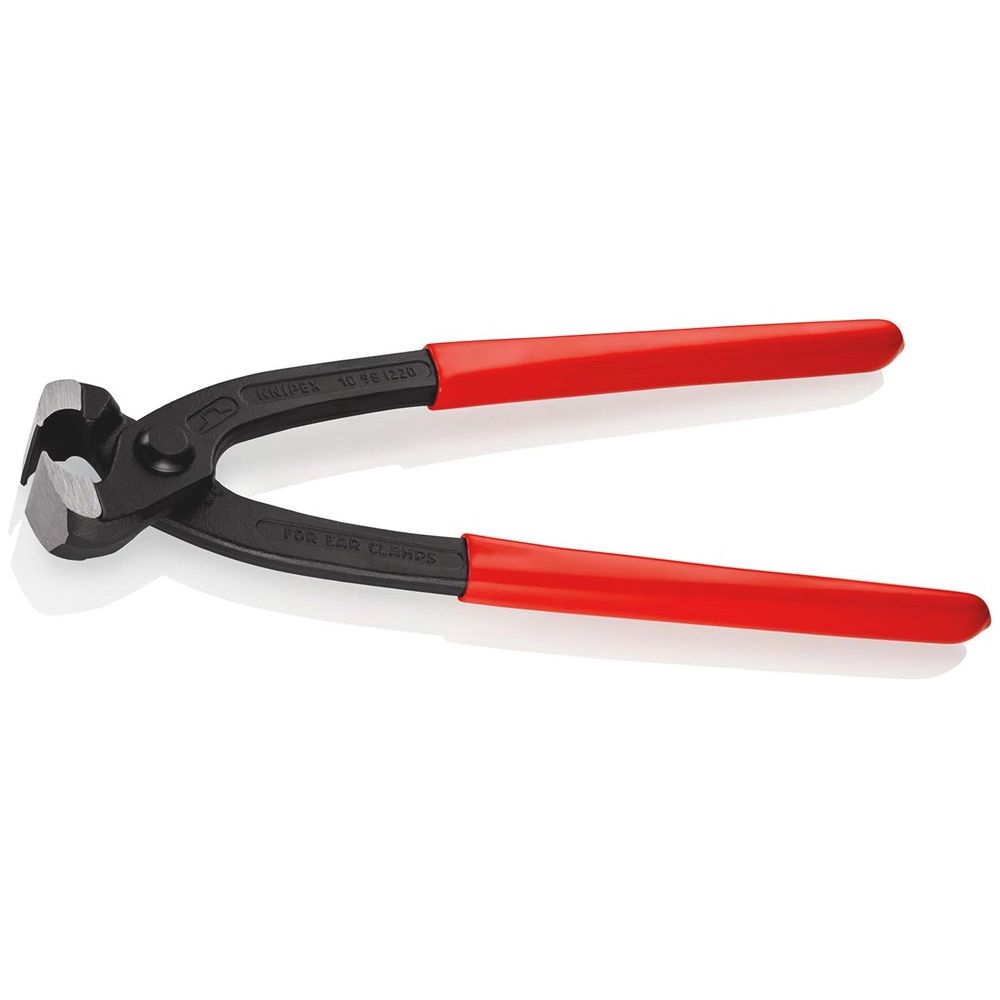KNIPEX 10 98 I220 Oorklemtang met kunststof bekleed zwart geatramenteerd 220 mm-2
