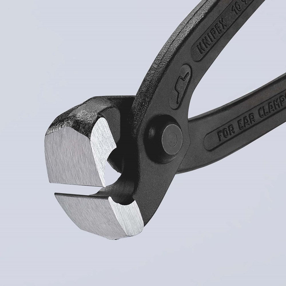 KNIPEX 10 98 I220 Oorklemtang met kunststof bekleed zwart geatramenteerd 220 mm-11