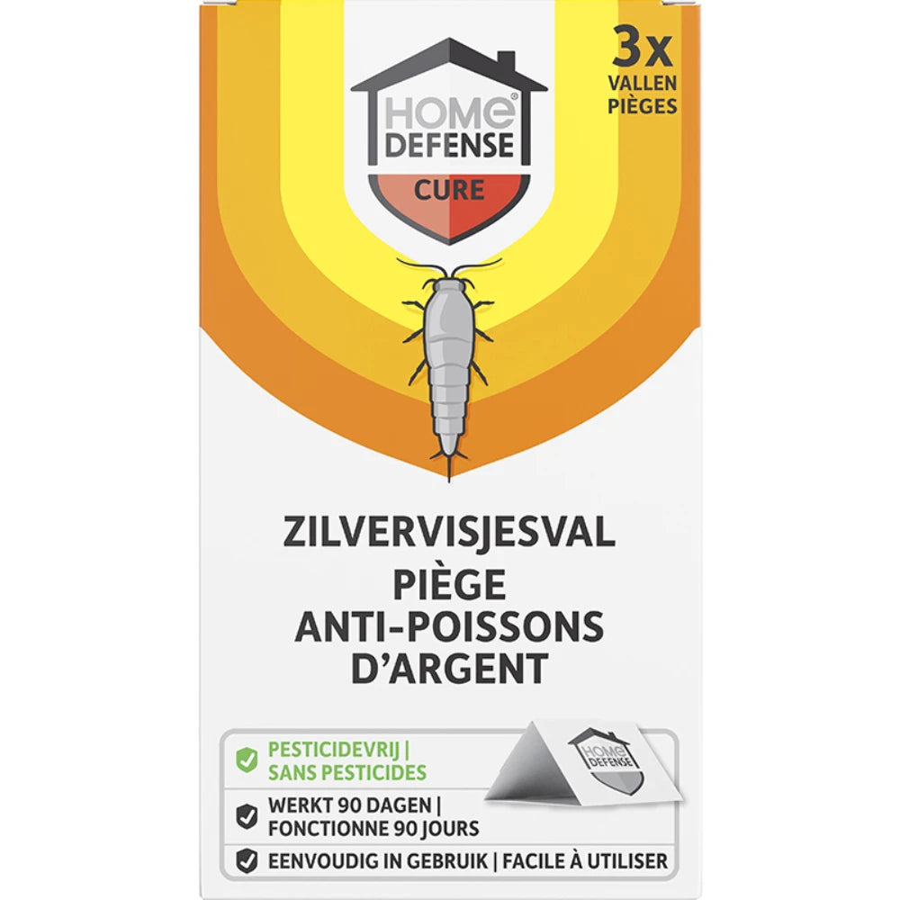 Home Defense Zilvervisjesval (3 stuks)