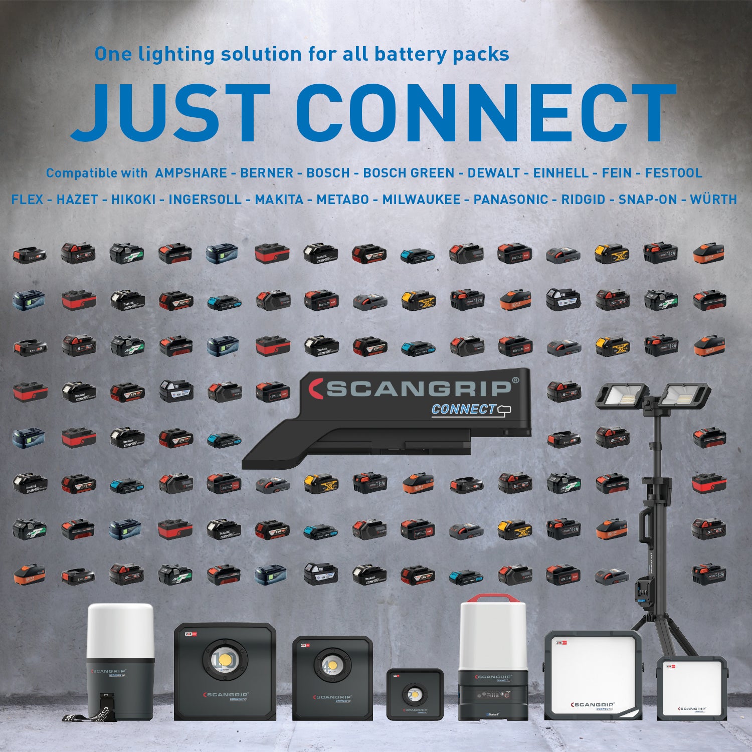 Scangrip Multilight Connect Flex 750lm