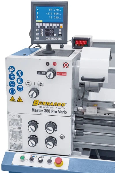 Bernardo Draaibank Master 360 PRO Vario met digitaal