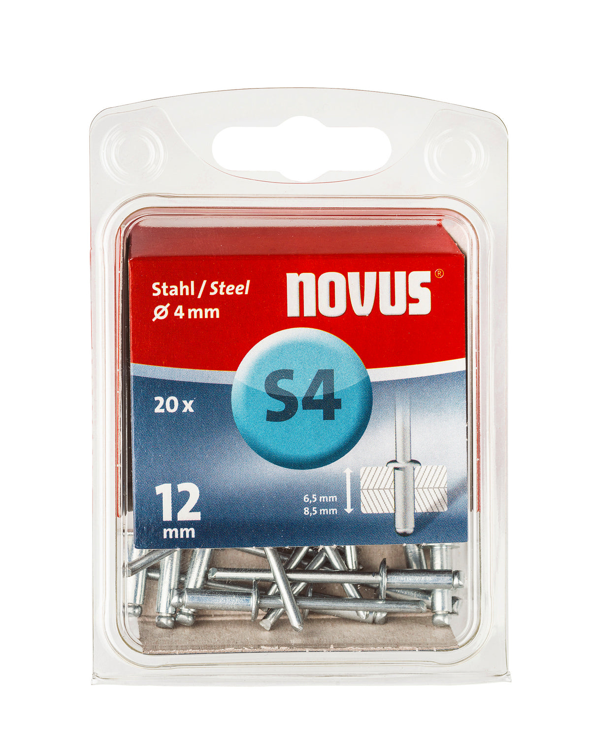 Novus blindklinkmoertang N-140