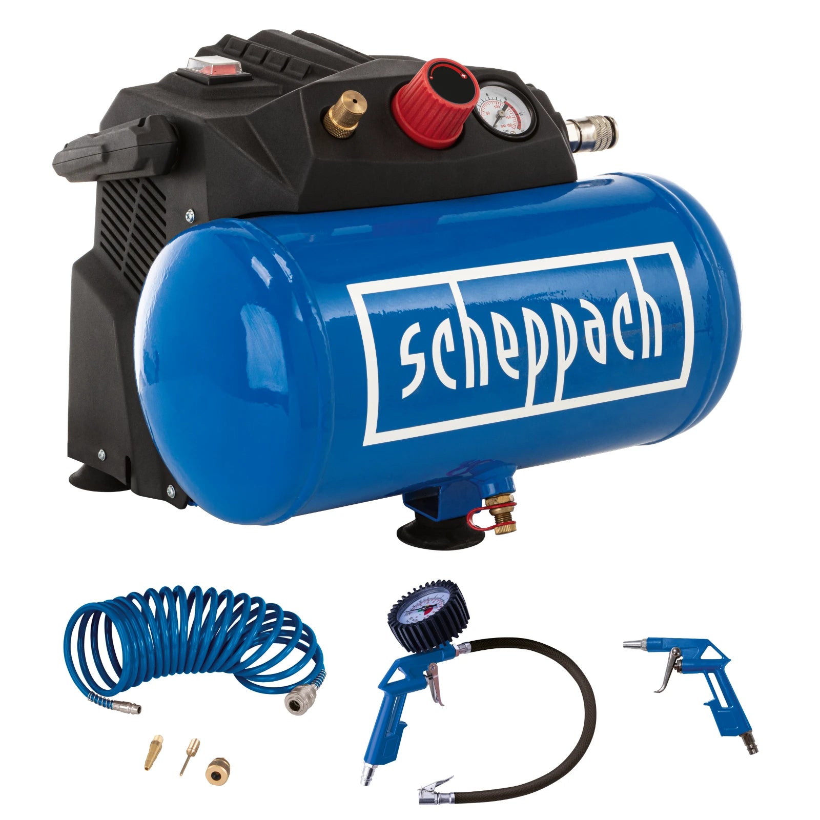 Scheppach Compressor HC06 met accessoireset