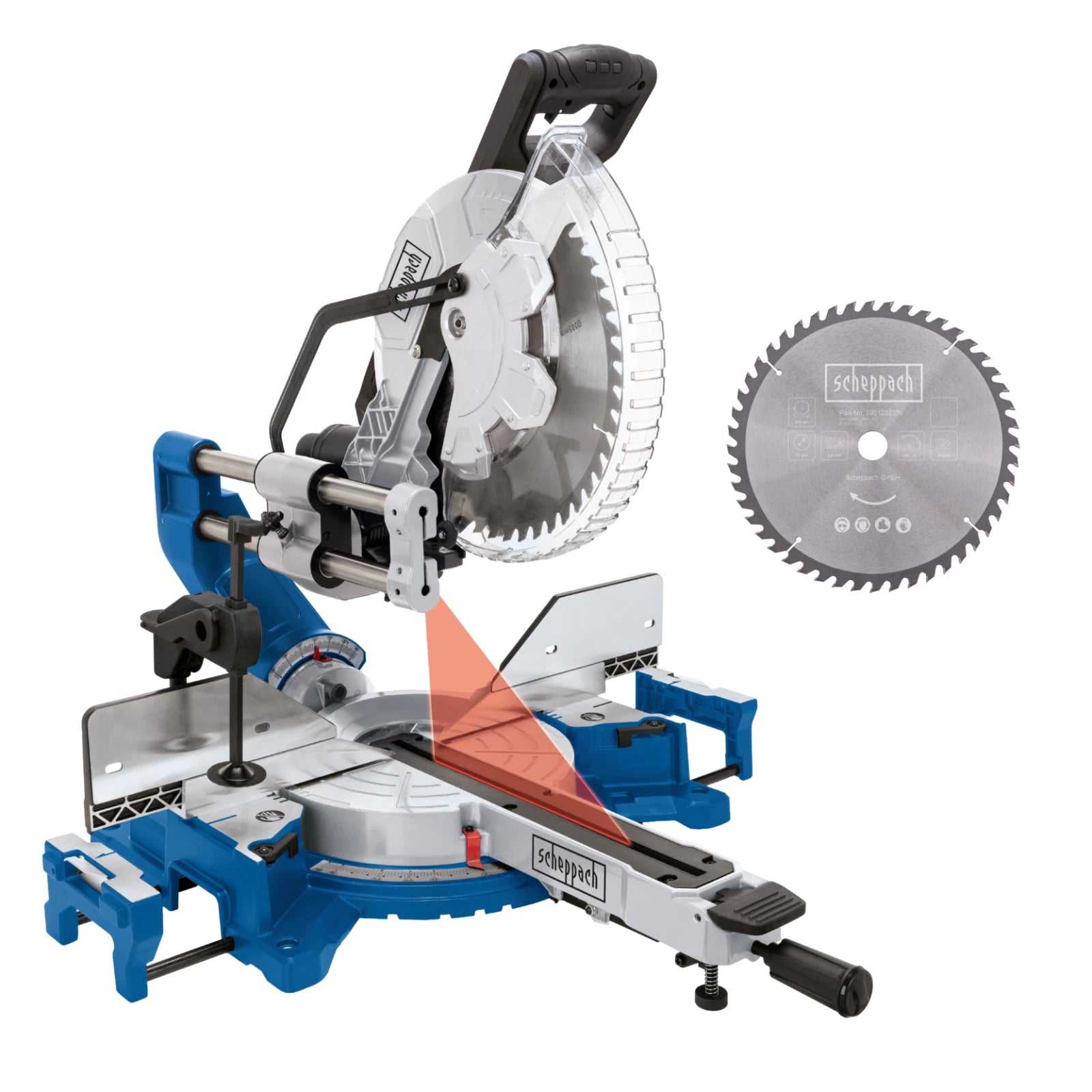 Scheppach Kap- en trekzaag HM305SL