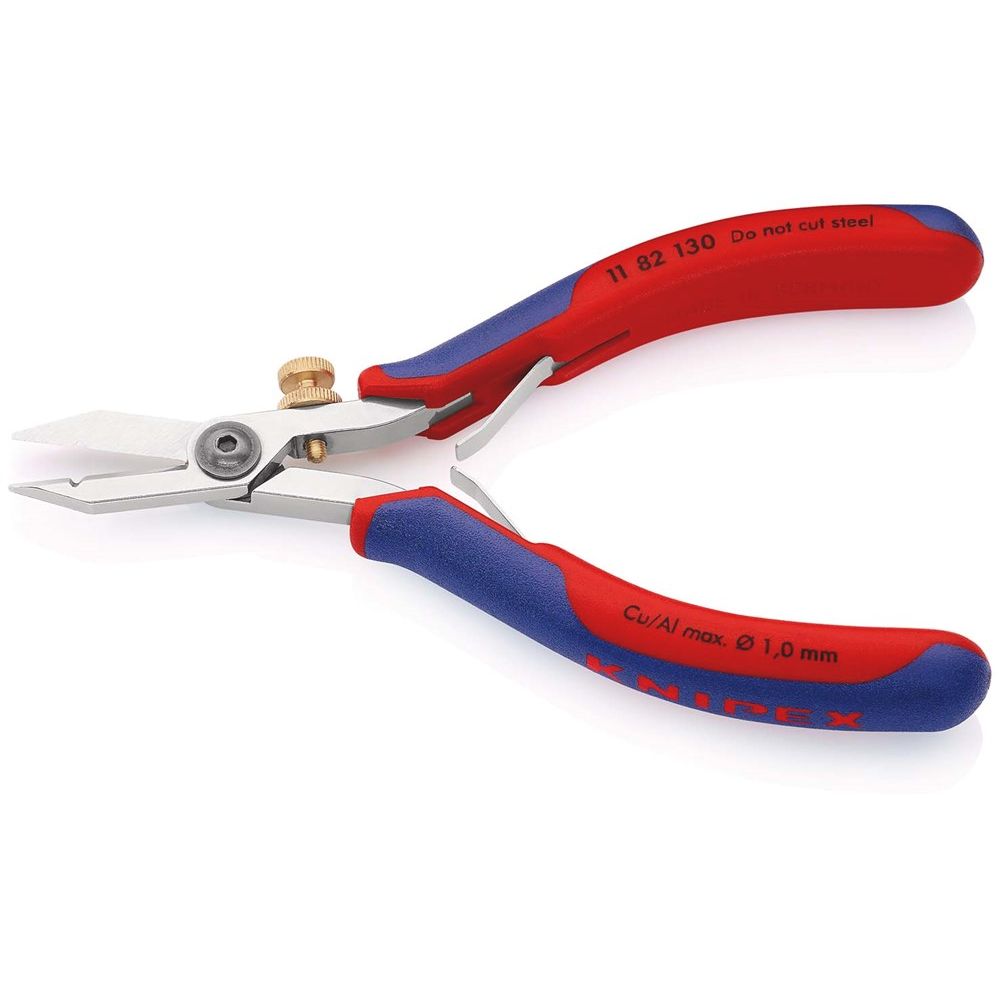 KNIPEX 11 82 130 Elektronica-afstripschaar met meer-componentengrepen 140 mm-2