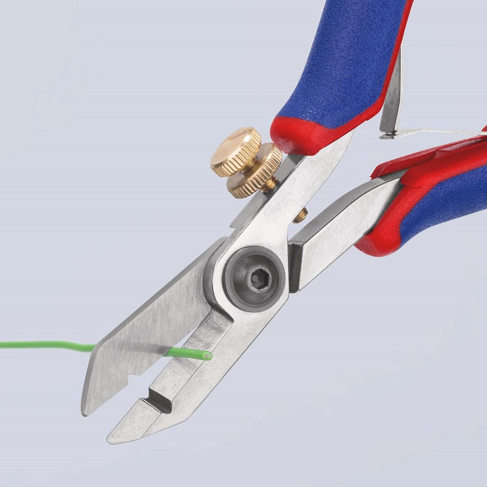 KNIPEX 11 82 130 Elektronica-afstripschaar met meer-componentengrepen 140 mm-4