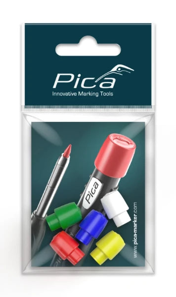 Pica Dry 55801 Gekleurde doppen (5 stuks)