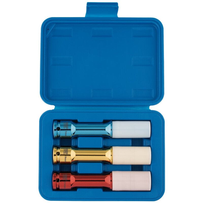 1/2” Krachtdoppenset, extra lang dunwandig, 3dlgDraper ToolsMZS Gereedschap