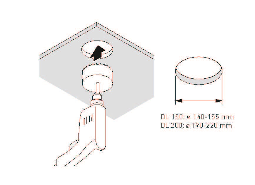 Steinel Sensor Binnenlamp RS PRO DL 200 SC