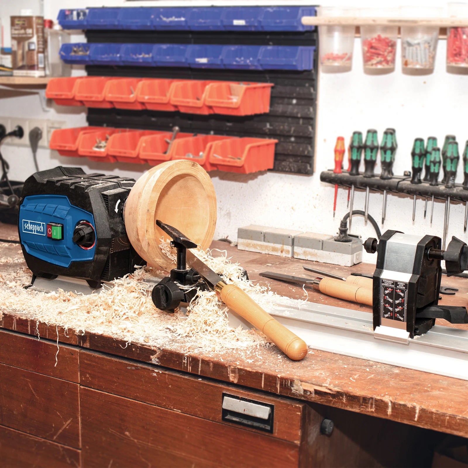 Scheppach Houtdraaibank DM600VARIO