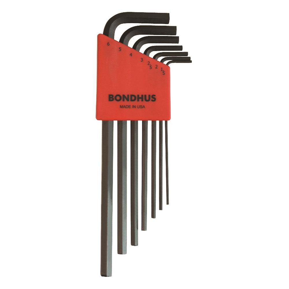 Haakse inbusset 1.5-6mm lang HLX7M-1