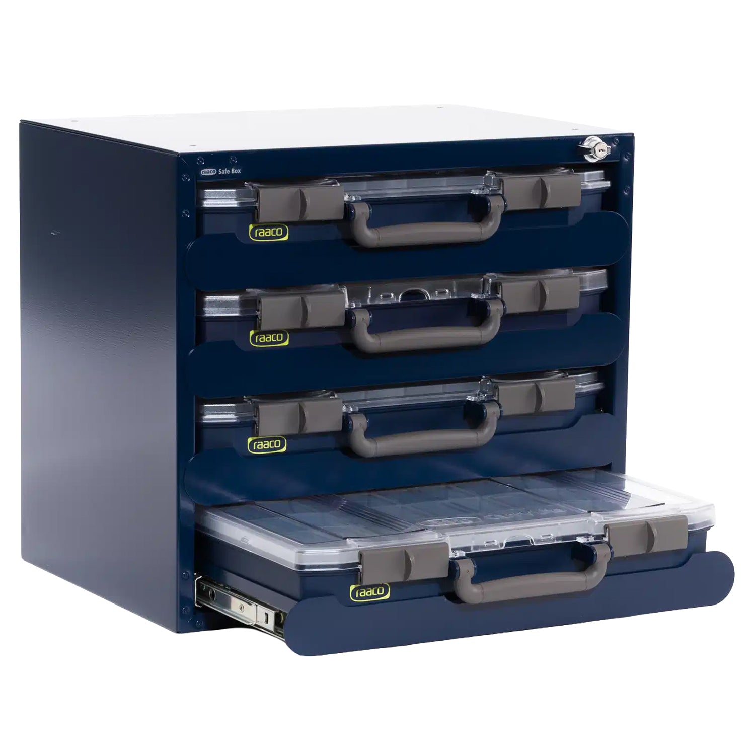Raaco Assortimentsdoos SafeBox met 2x CarryLite 55-24