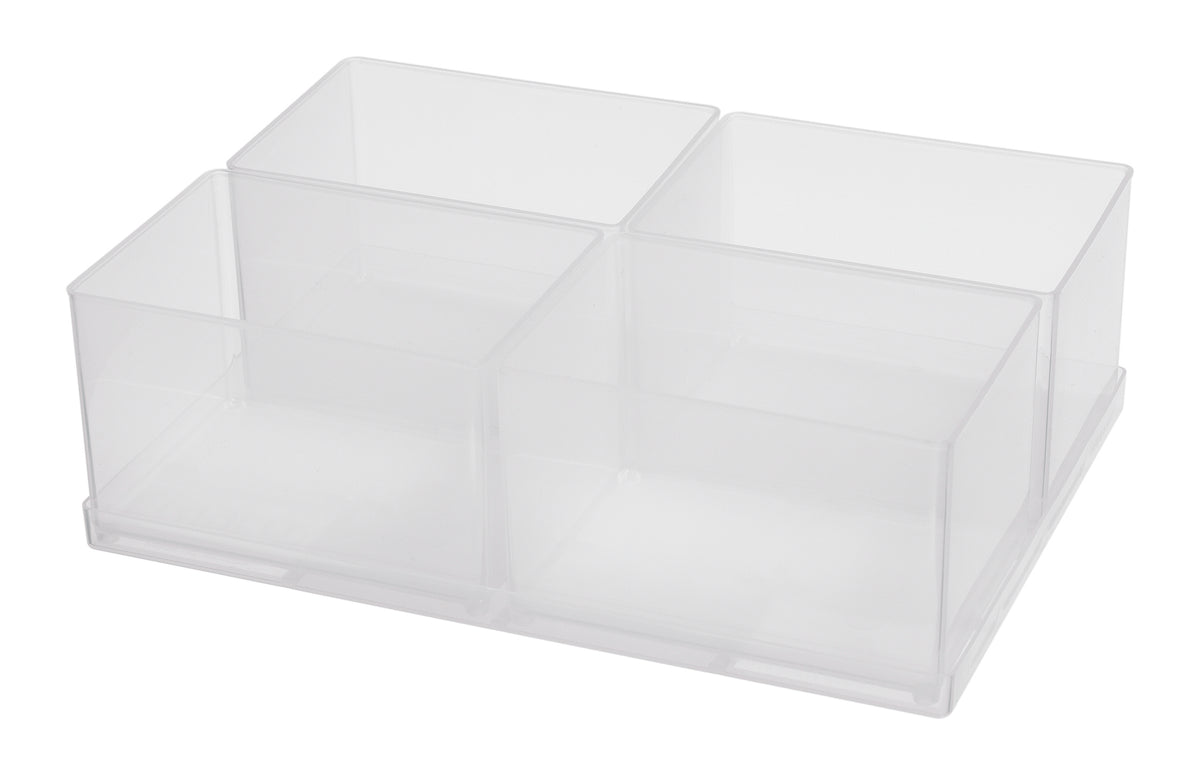 Raaco Assortimentsdoos CarryLite 80 5x10 - dubbele deksel u-profiel