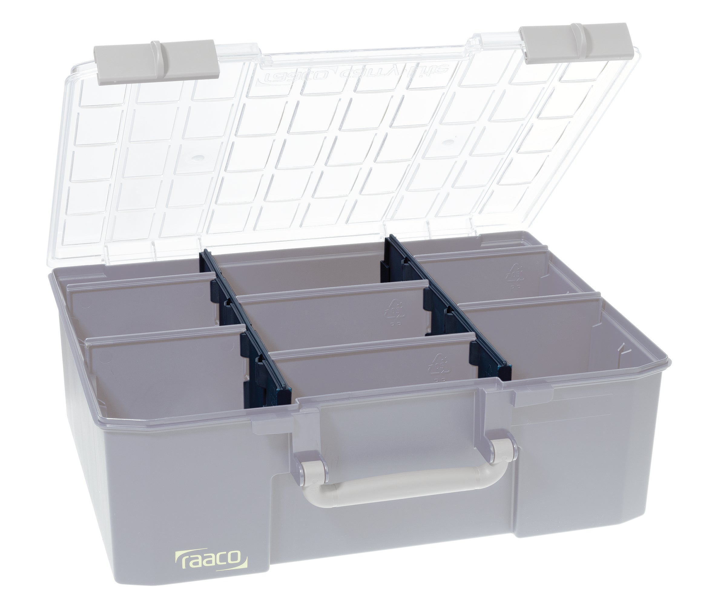 Raaco Assortimentsdoos CarryLite 150 5x10 - dubbele deksel