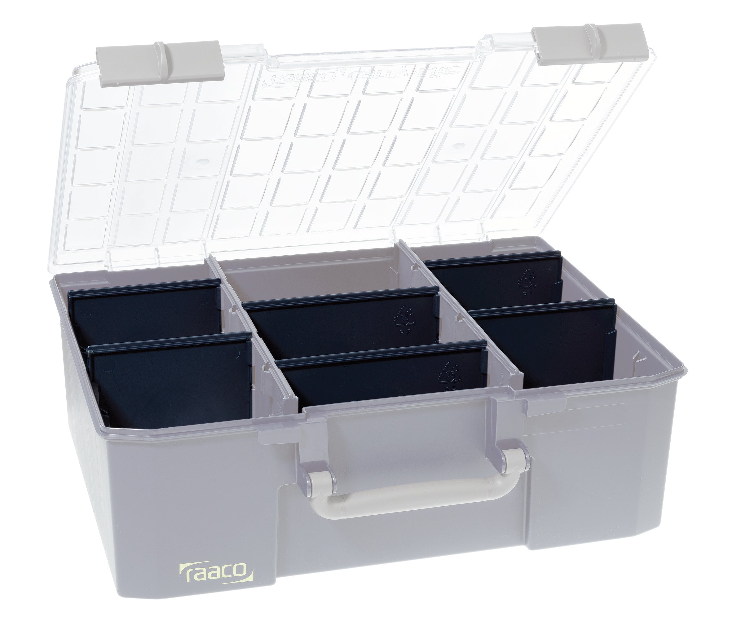 Raaco Assortimentsdoos CarryLite 150 5x10 - dubbele deksel