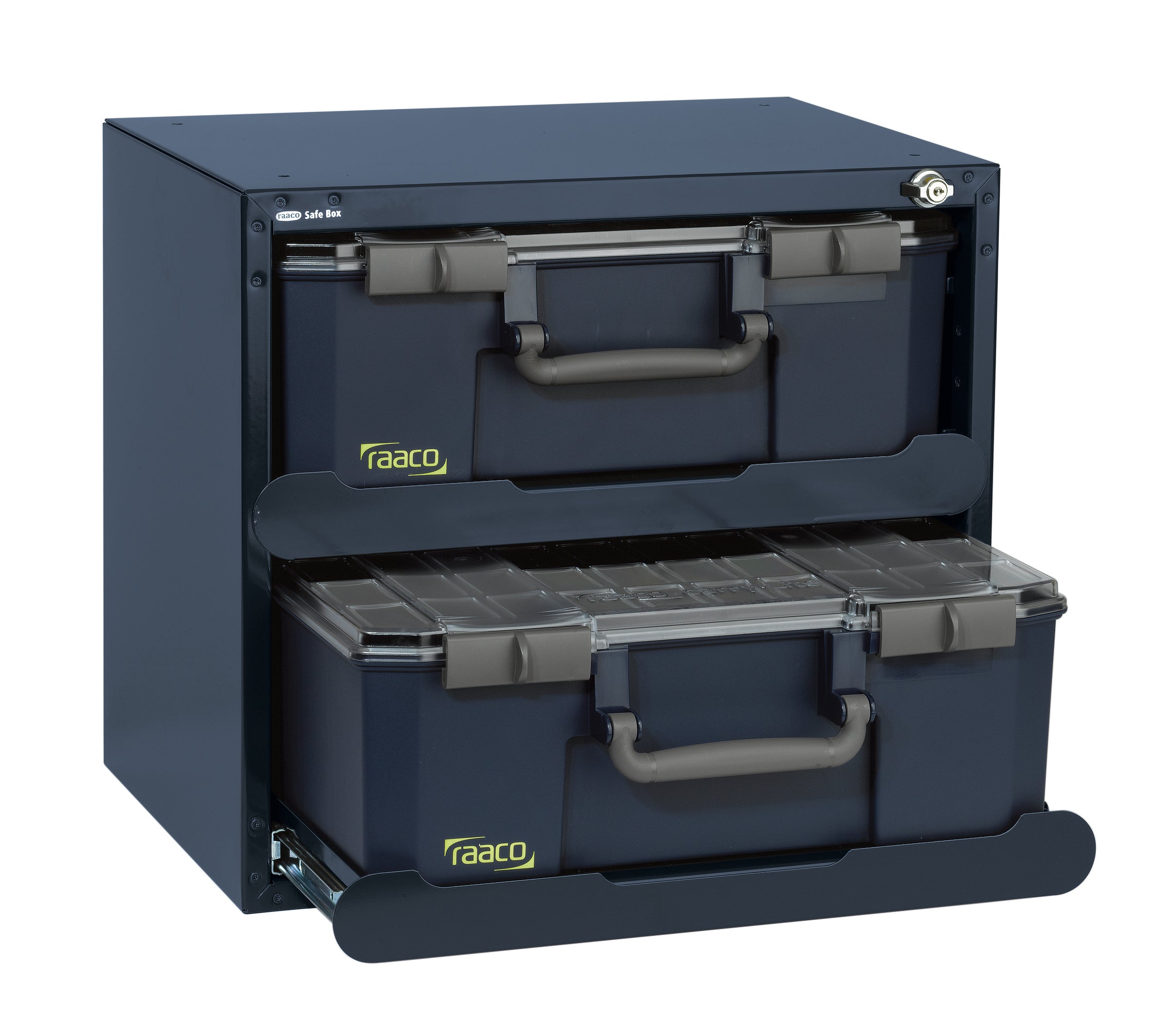 Raaco Assortimentsdoos SafeBox met 2x CarryLite 150-9