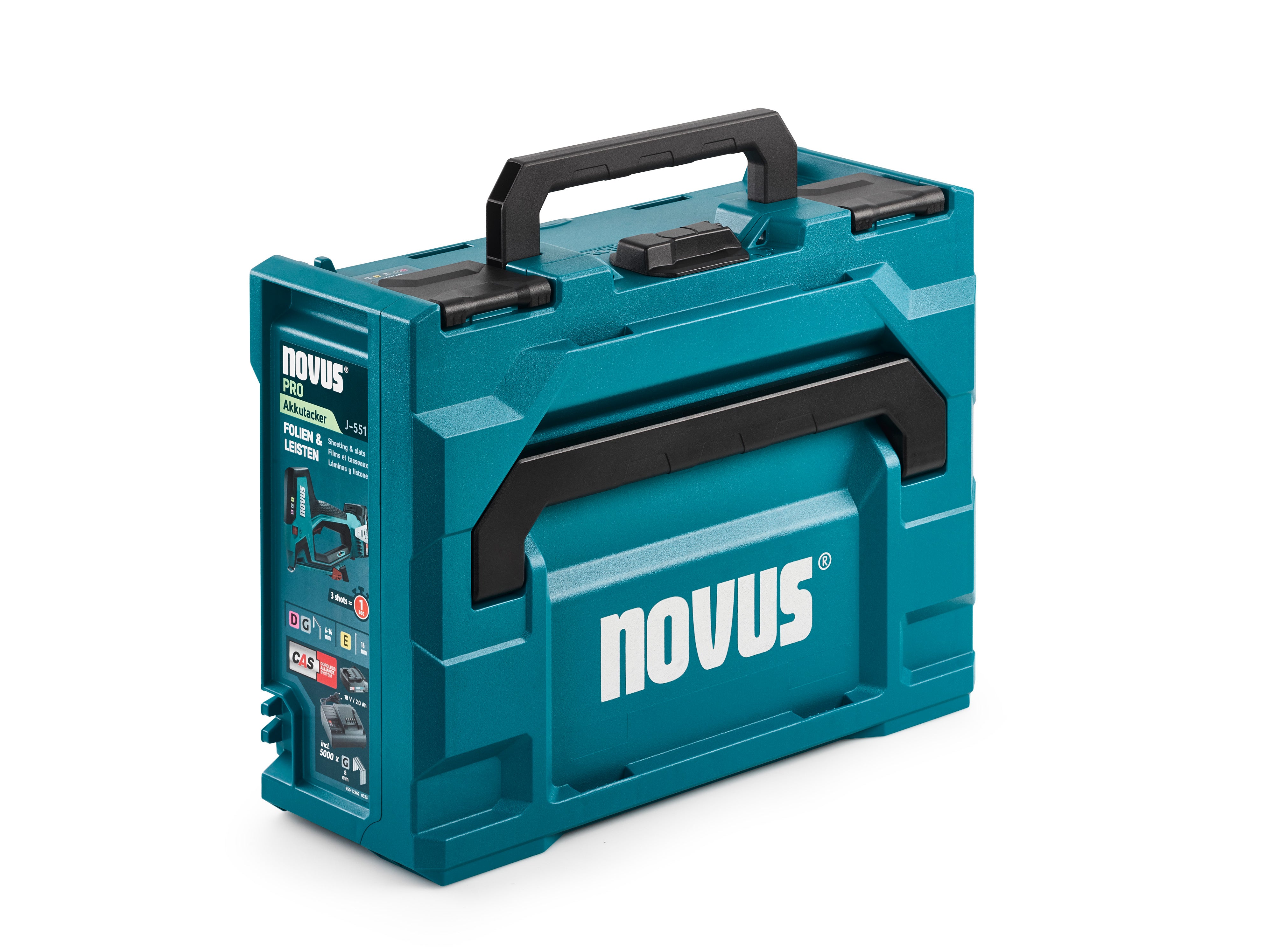 Novus Accu tacker J-551 met accu (kofferset)
