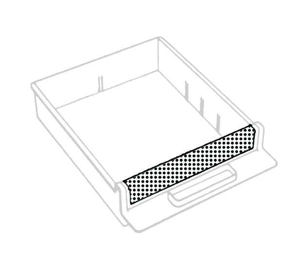 Raaco Frontplaat Voorraadkast lade 4-800 (6 stuks)