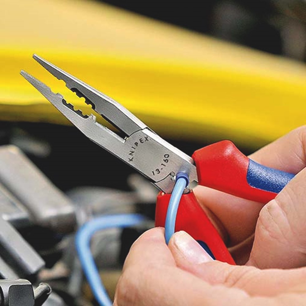 KNIPEX 13 05 160 Bedradingstang met meer-componentengrepen verchroomd 160 mm-7
