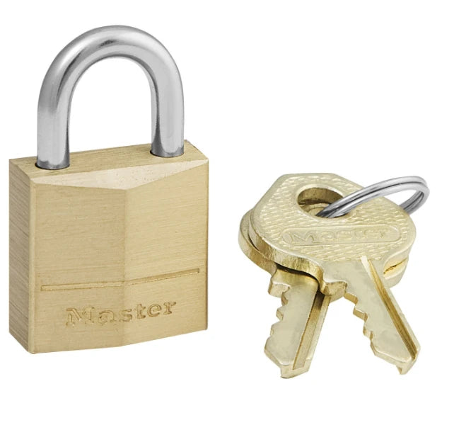 MasterLock Hangslot 20mm massief koper - beugellengte 11mm