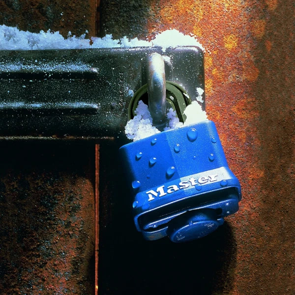MasterLock Hangslot 40mm blauw - gelamineerd staal