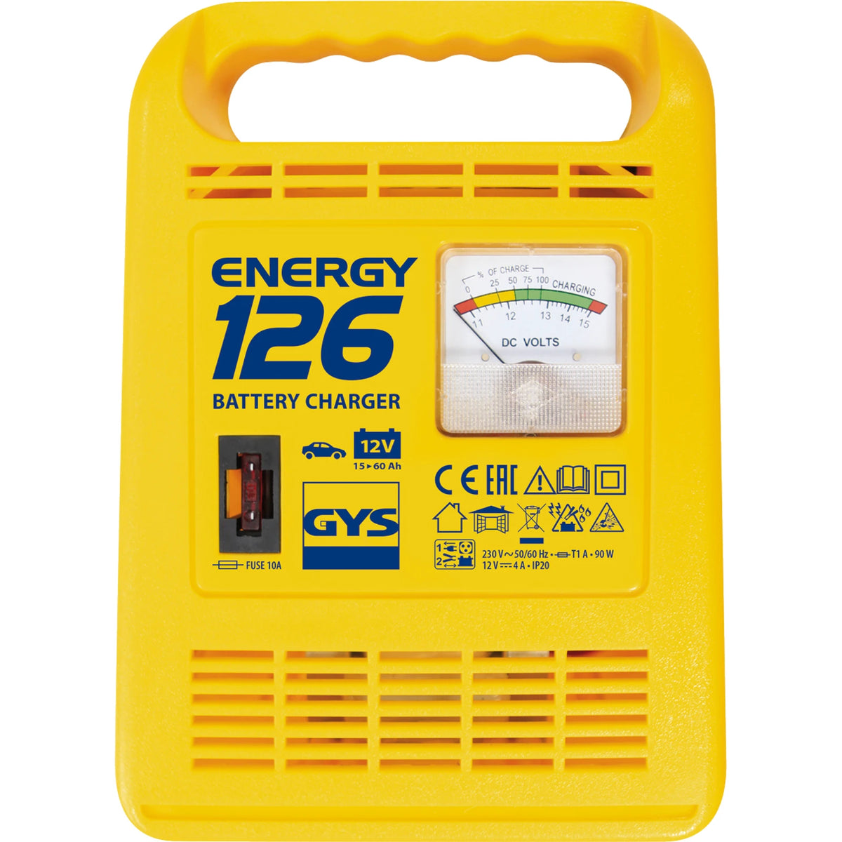 GYS Acculader Energy 126 traditioneel - afbeelding 2