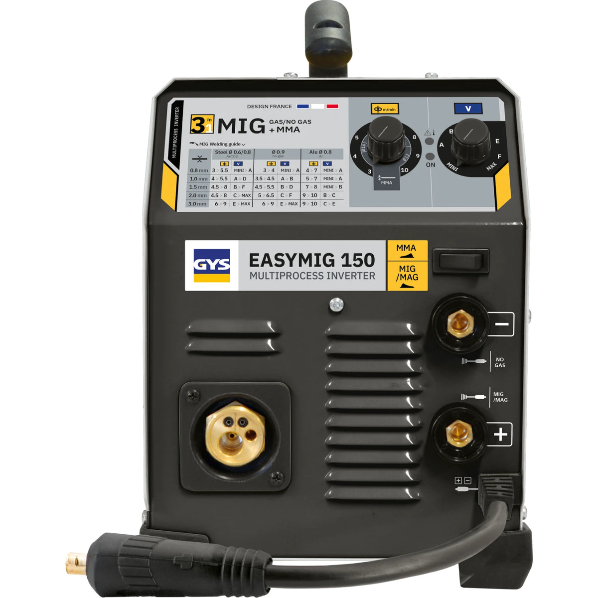 GYS MIG/MAG lasapparaat Easymig 150 - afbeelding 3