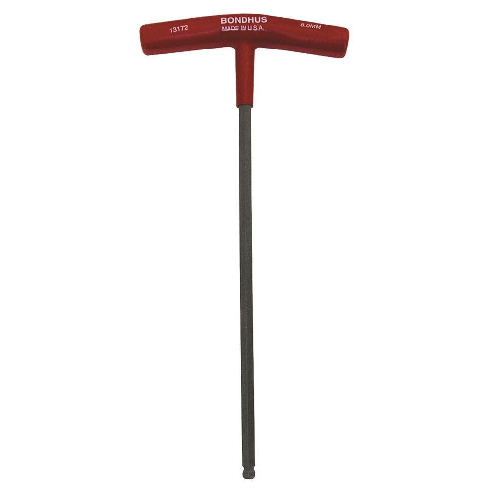 T-greep inbussleutel 6.0 L=266mm-0