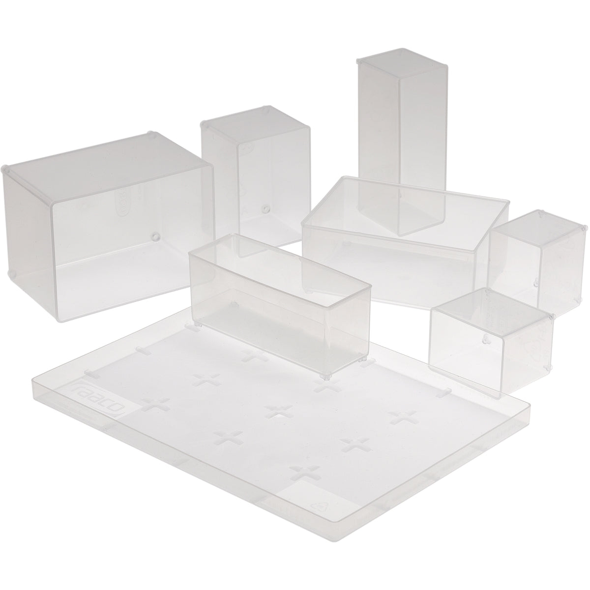 Raaco Inzetbakjes 55 A9-1 met tray (16 bakjes)